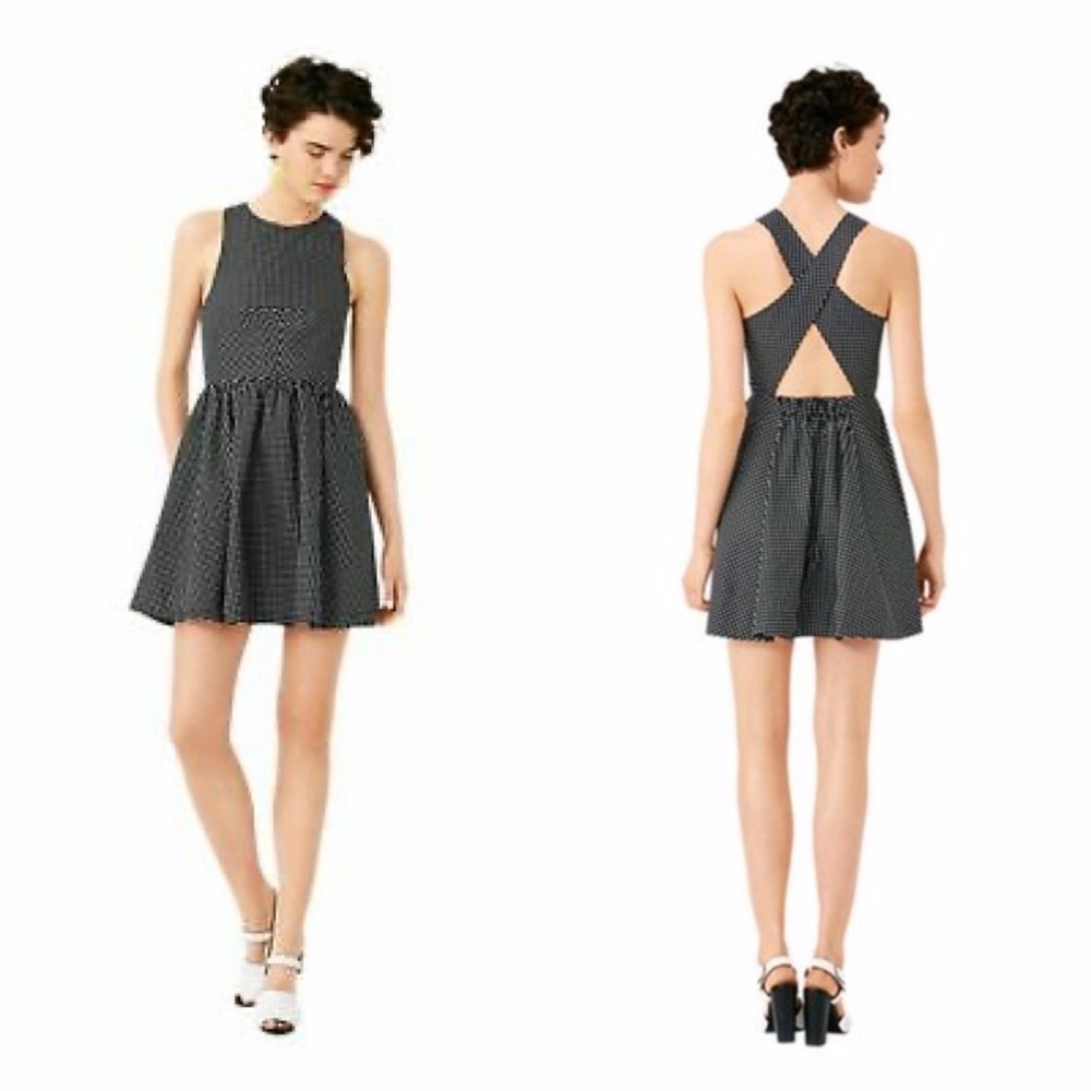 Kate Spade Saturday Cross-back Fit and Flare Dress
